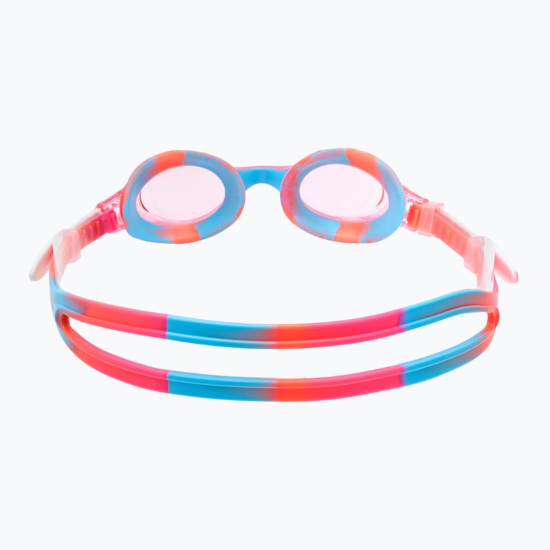 TYR Swimple Tie Dye Non-Mirrored pink/pink/white children's swimming goggles 4