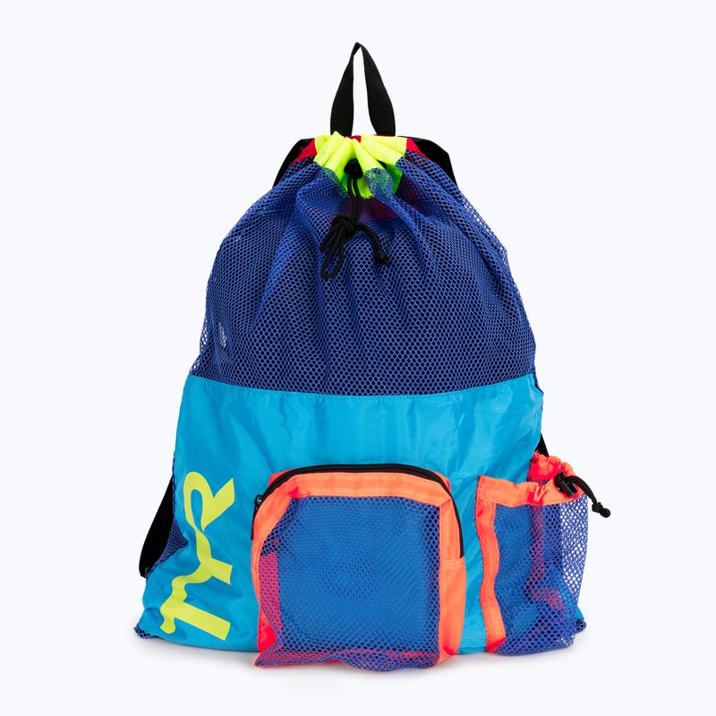 TYR Big Mesh Mummy Swim Bag blue LBMMB3
