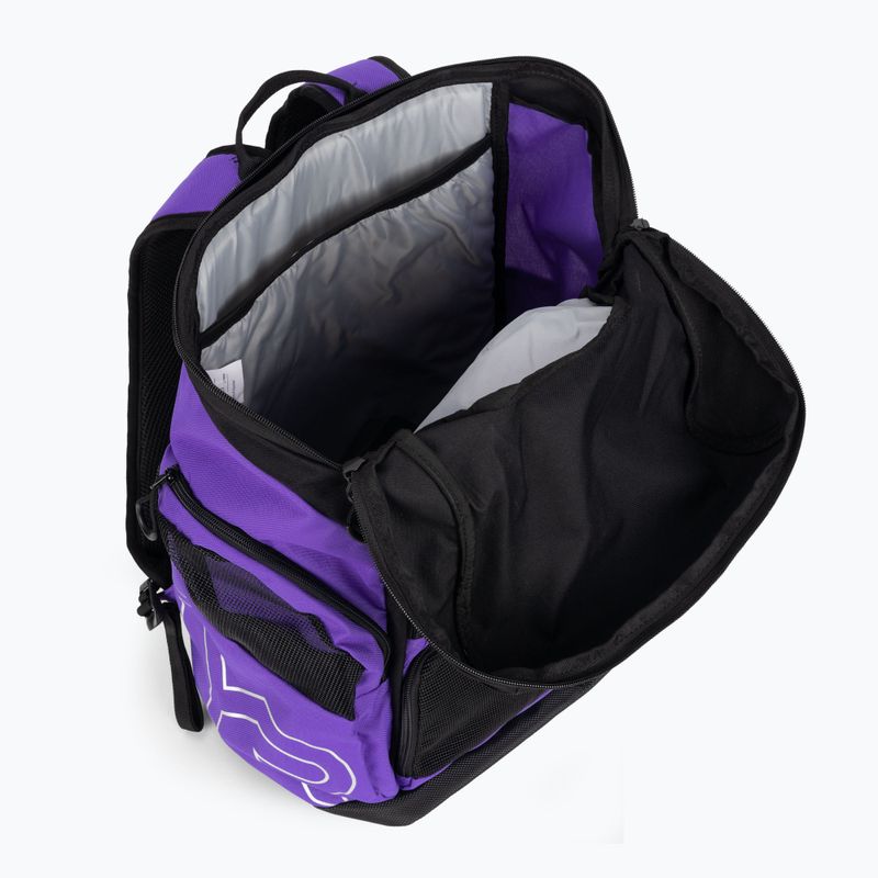 TYR Alliance Team 45 l purple swimming backpack 4