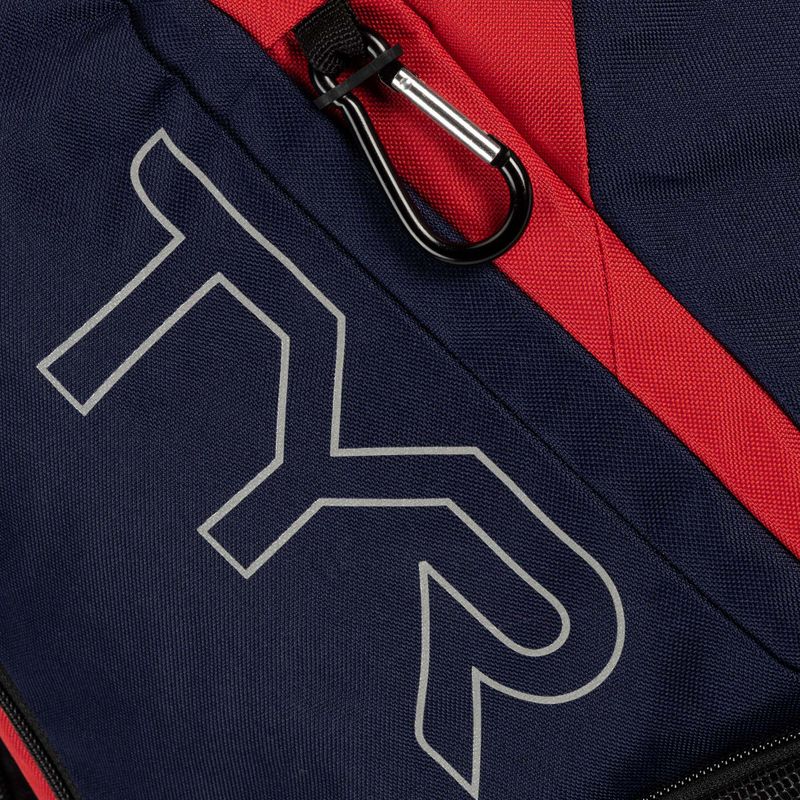 TYR Alliance Team 30 swimming backpack navy blue LATBP30_404 4