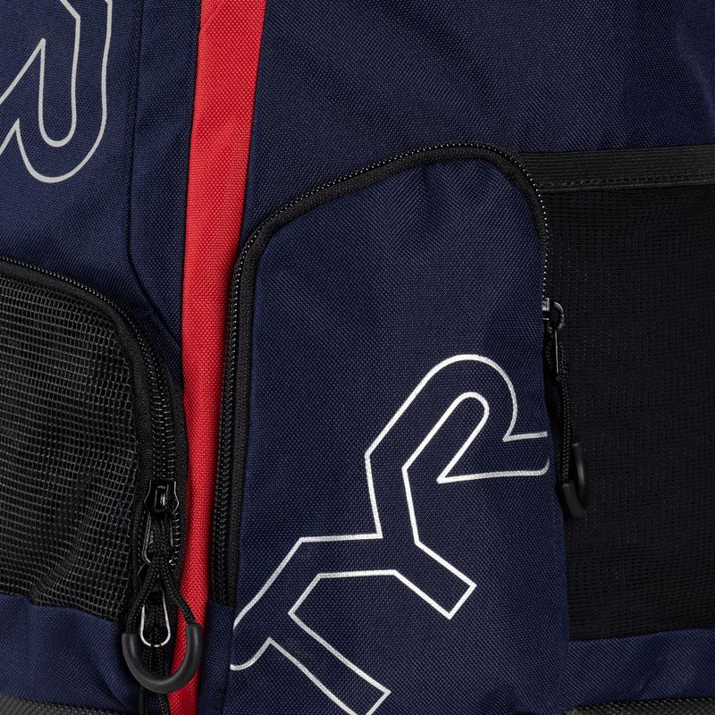 TYR Alliance Team 30 swimming backpack navy blue LATBP30_404 7