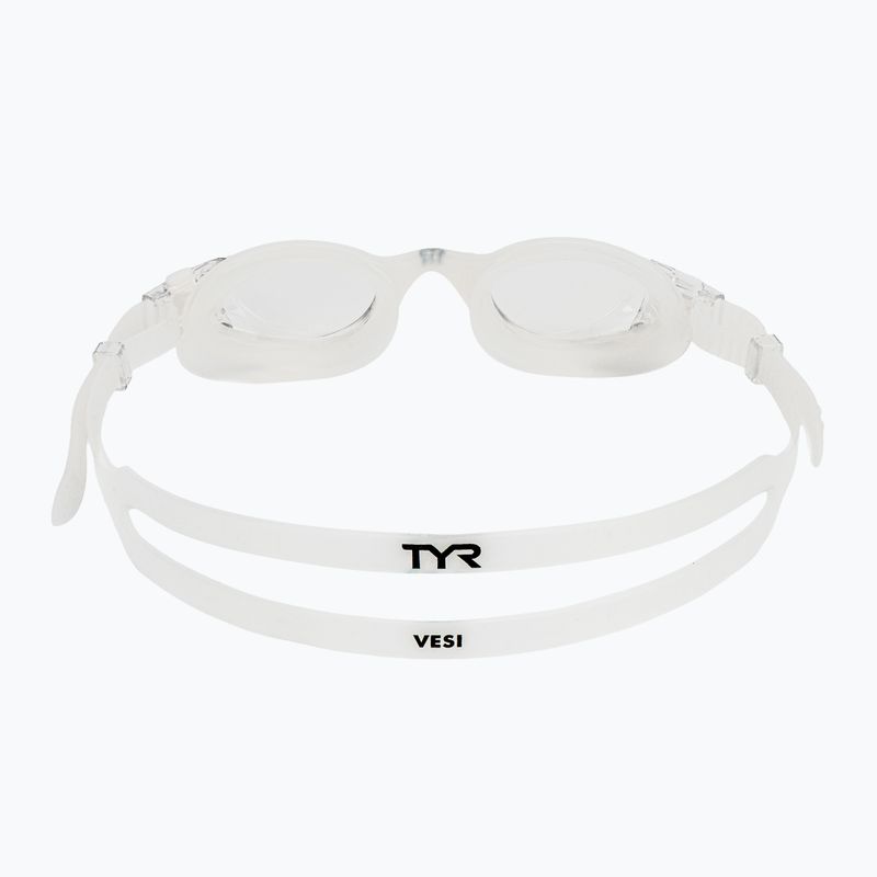 Swim goggles TYR Vesi clear / clear / clear 4