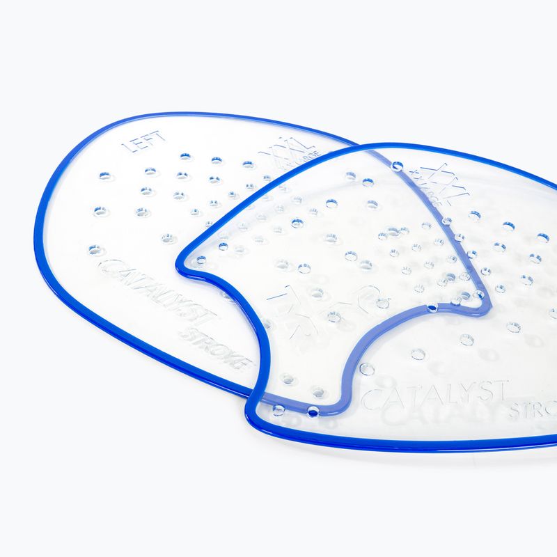 TYR Catalyst Stroke swim paddles navy 3