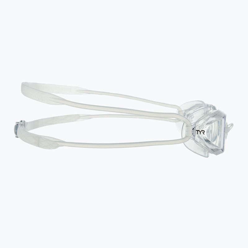 TYR Tracer-X Racing clear swimming goggles 3