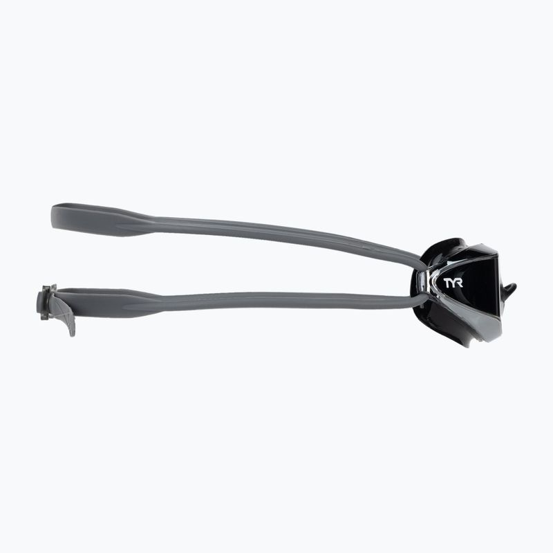 TYR Tracer-X Racing Mirrored silver/black swimming goggles LGTRXM_043 3