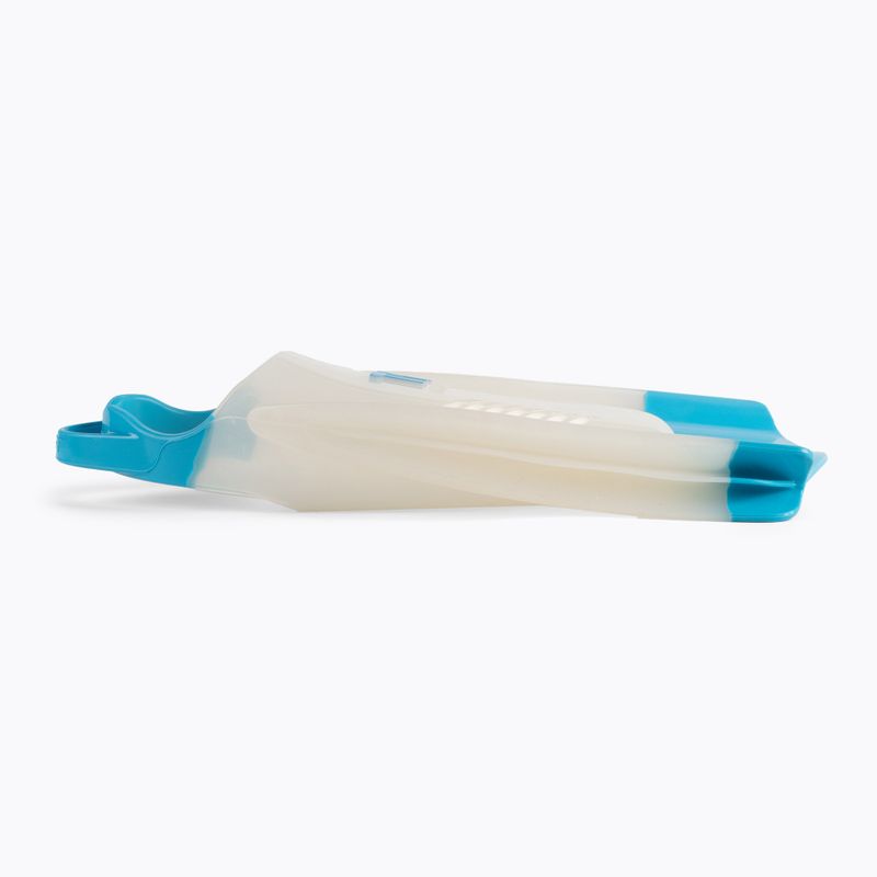 TYR Hydroblade swimming fins white and blue LFHYD 3