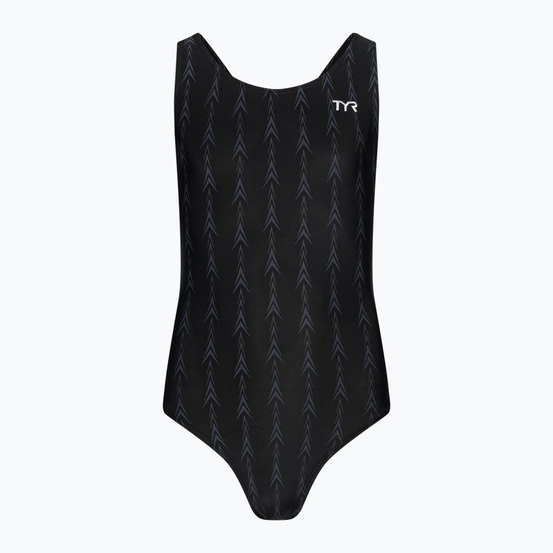 Women's one-piece swimsuit TYR FUS FEM AEROBACK black