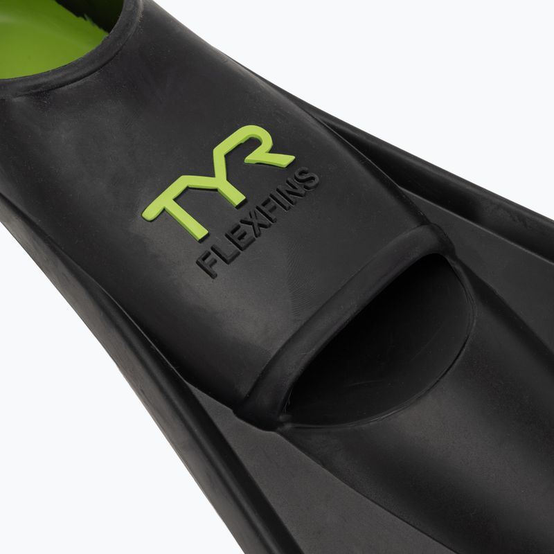 Swimming fins TYR Flex 2.0 black 6