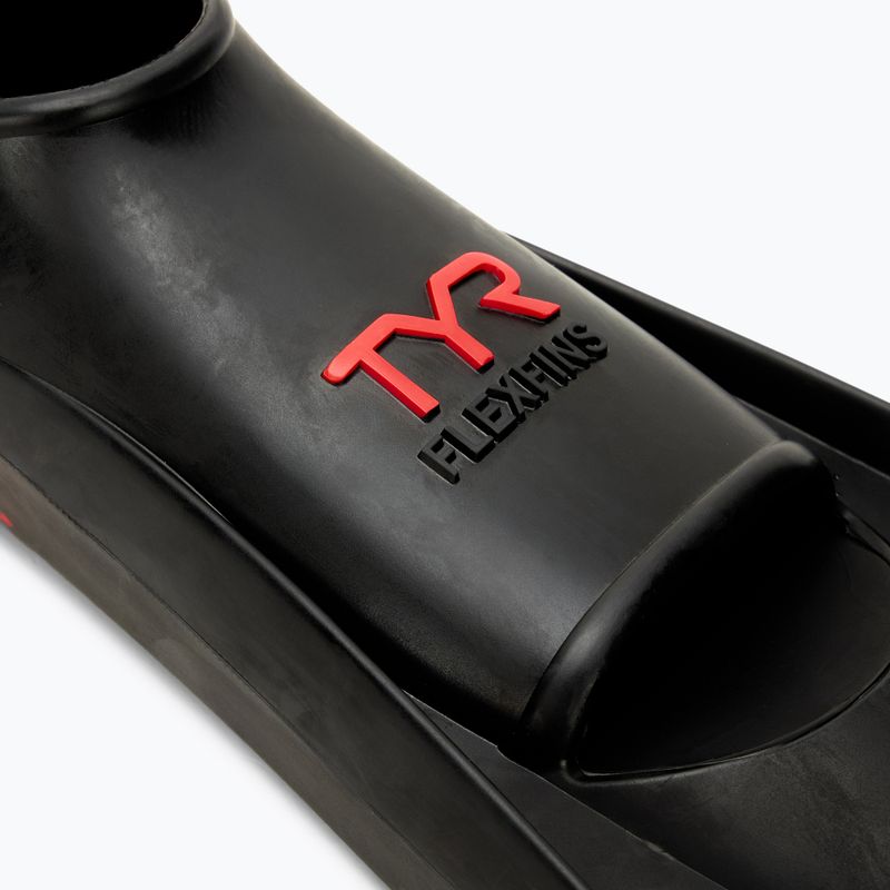 TYR Flex 2.0 swimming fins red 6