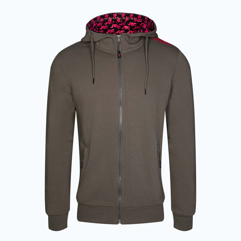 Men's fishing sweatshirt JRC Zipped Hoody Green 1551381