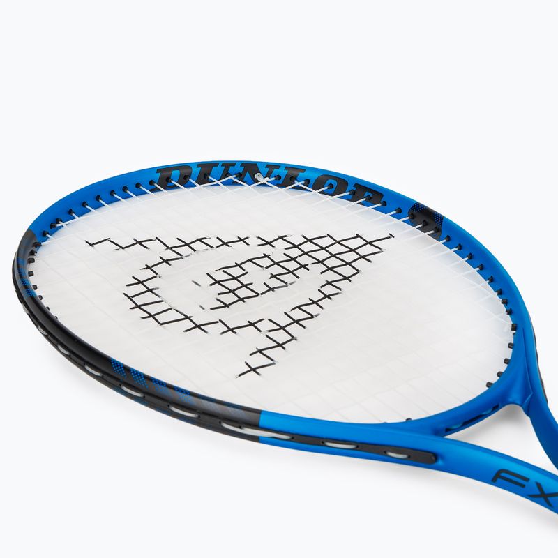 Children's tennis racket Dunlop FX Jr 25 blue/black 5