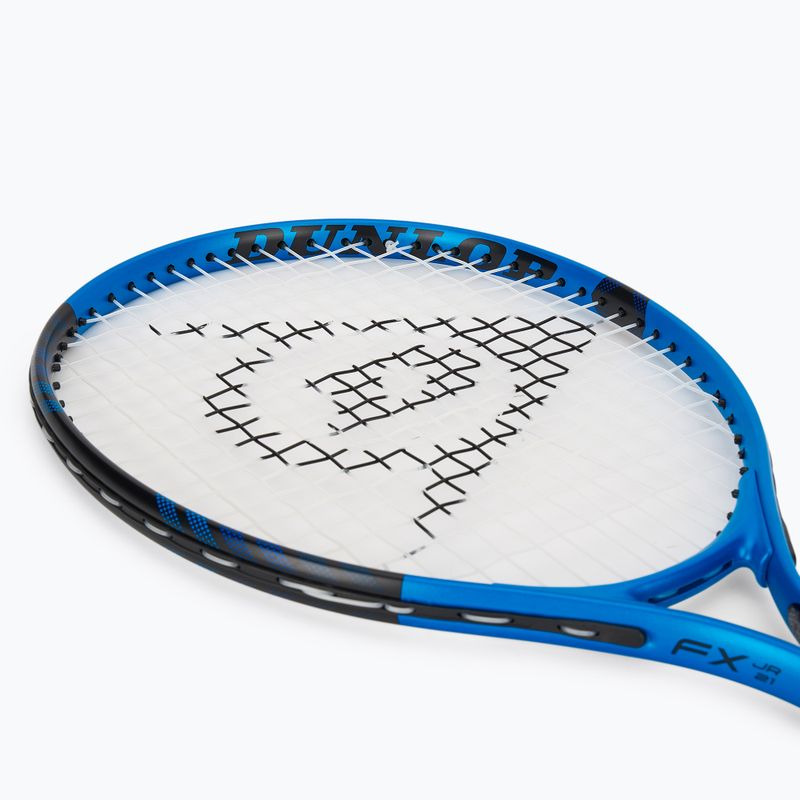 Children's tennis racket Dunlop FX Jr 21 blue/black 5