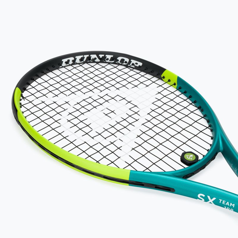 Tennis racket Dunlop SX Team 100 teal/black/yellow 10364303 5