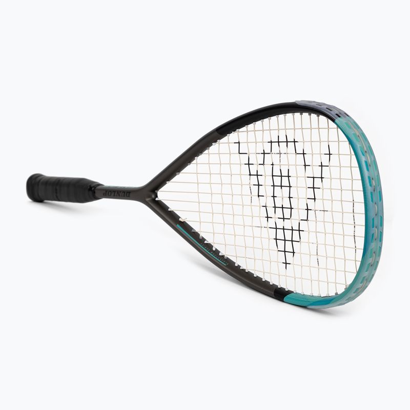 Dunlop Sq Blackstorm Titanium SLS squash racket grey-blue 773362 2