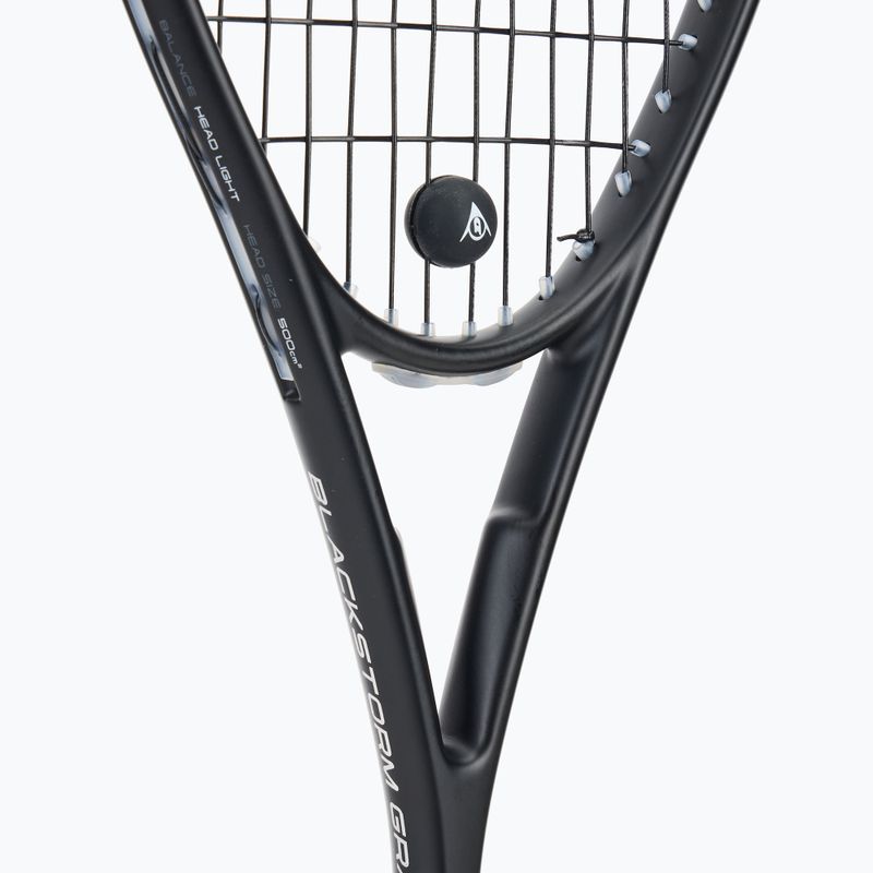 Dunlop Blackstorm Graphite NH squash racket 4