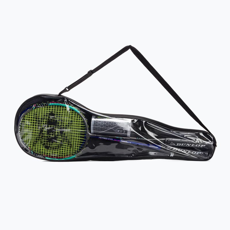 Dunlop Nitro-Star 2 Player Badminton Set 10