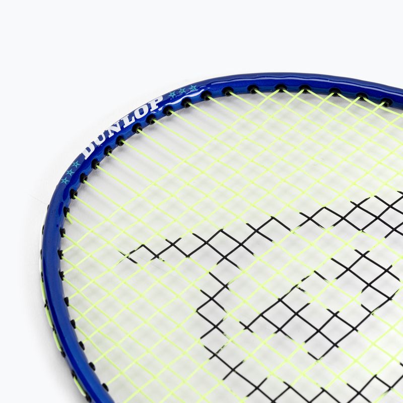 Dunlop Nitro-Star SSX 1.0 4 Player badminton set blue/yellow 13015340 7