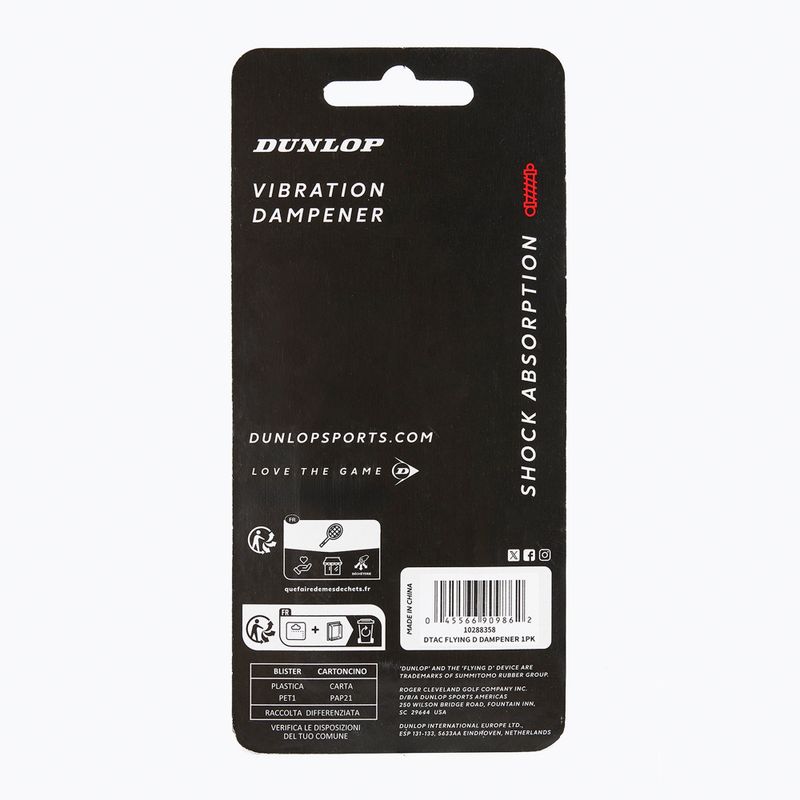 Vibration dampener Dunlop Flying D Dampener 2 pcs. red/black 2