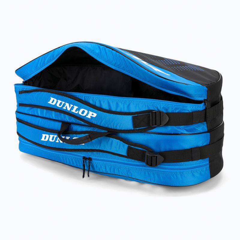 Tennis bag Dunlop FX-Club 10 RKT black/blue 7