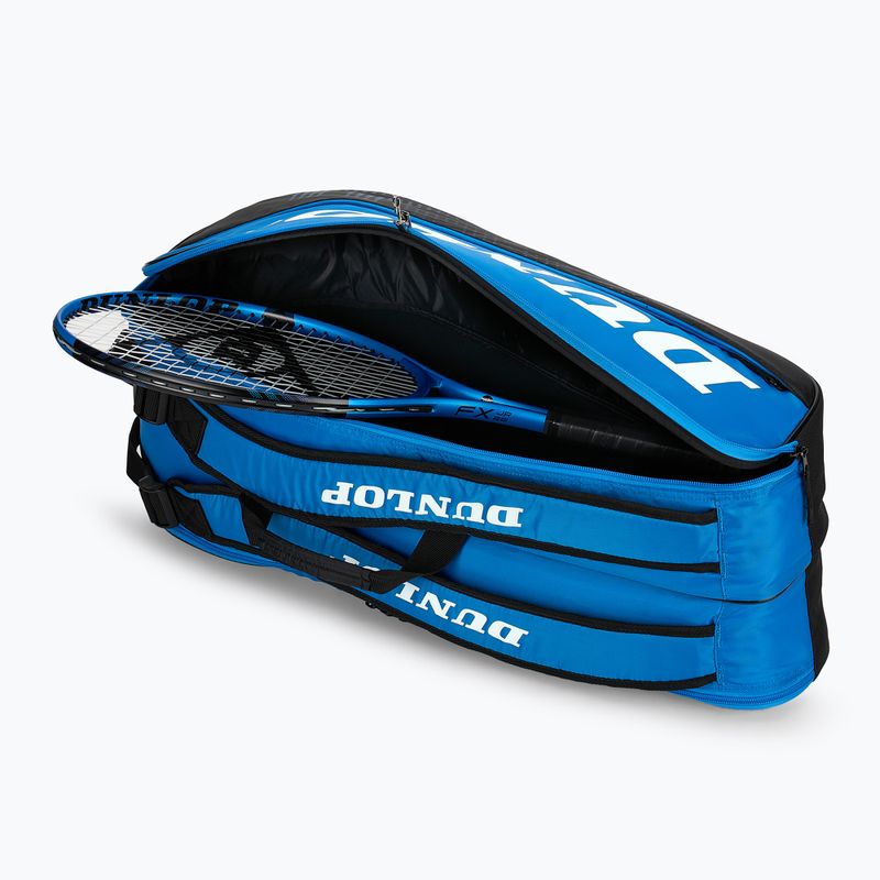 Tennis bag Dunlop FX-Club 6 RKT black/black 8