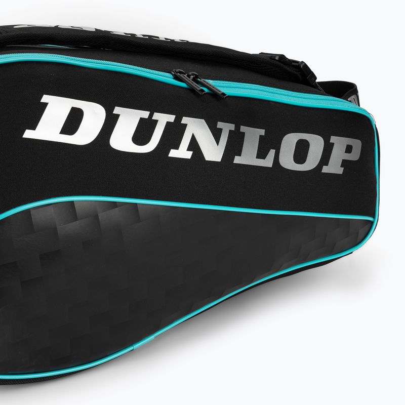 Padel bag Dunlop Padel Elite black/petrol 7