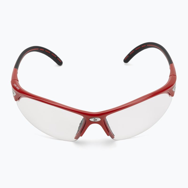 Squash glasses Dunlop Competition Eyewear Protective red/clear 3