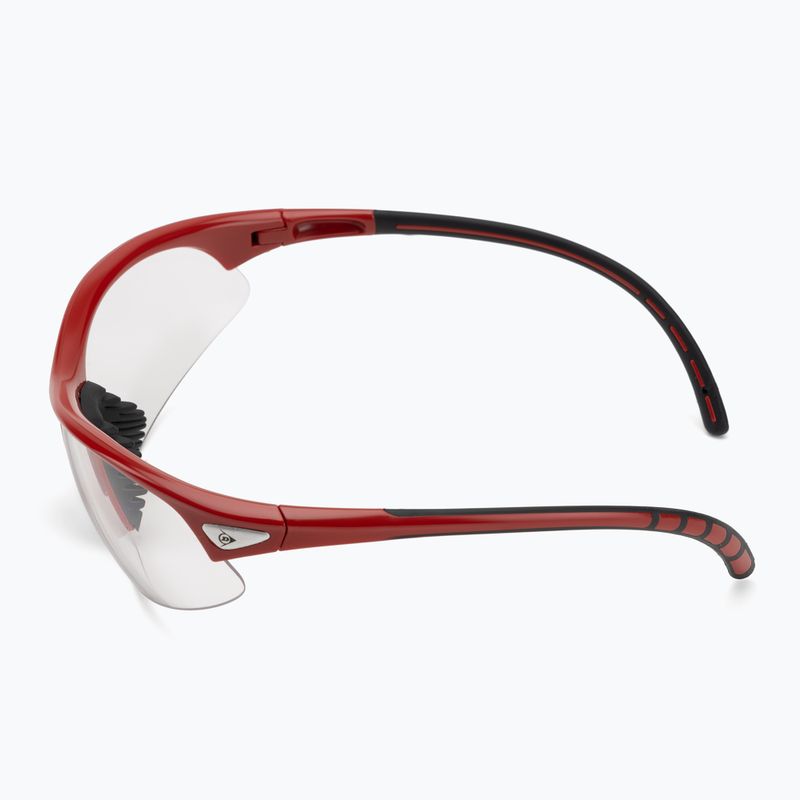 Squash glasses Dunlop Competition Eyewear Protective red/clear 4