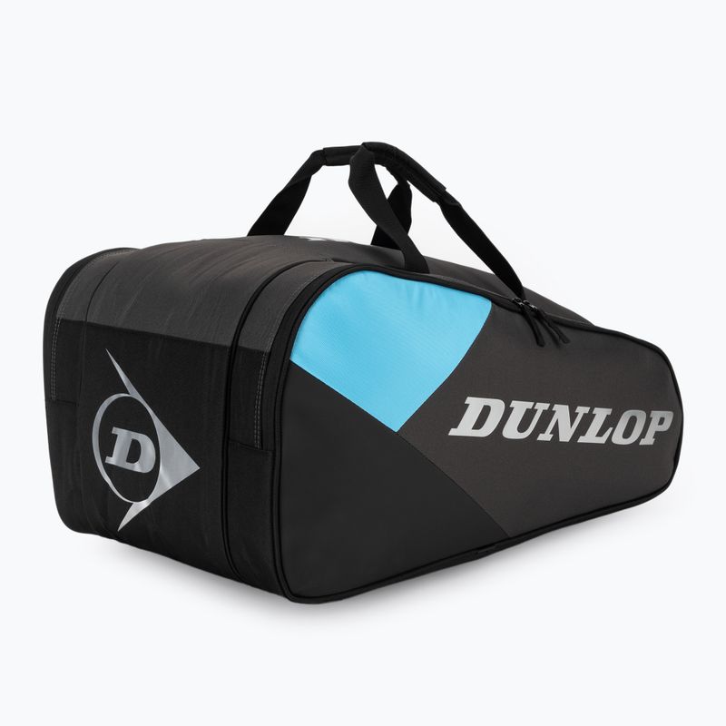 Padel bag Dunlop Padel FX Team black/cyan/gun metal 4