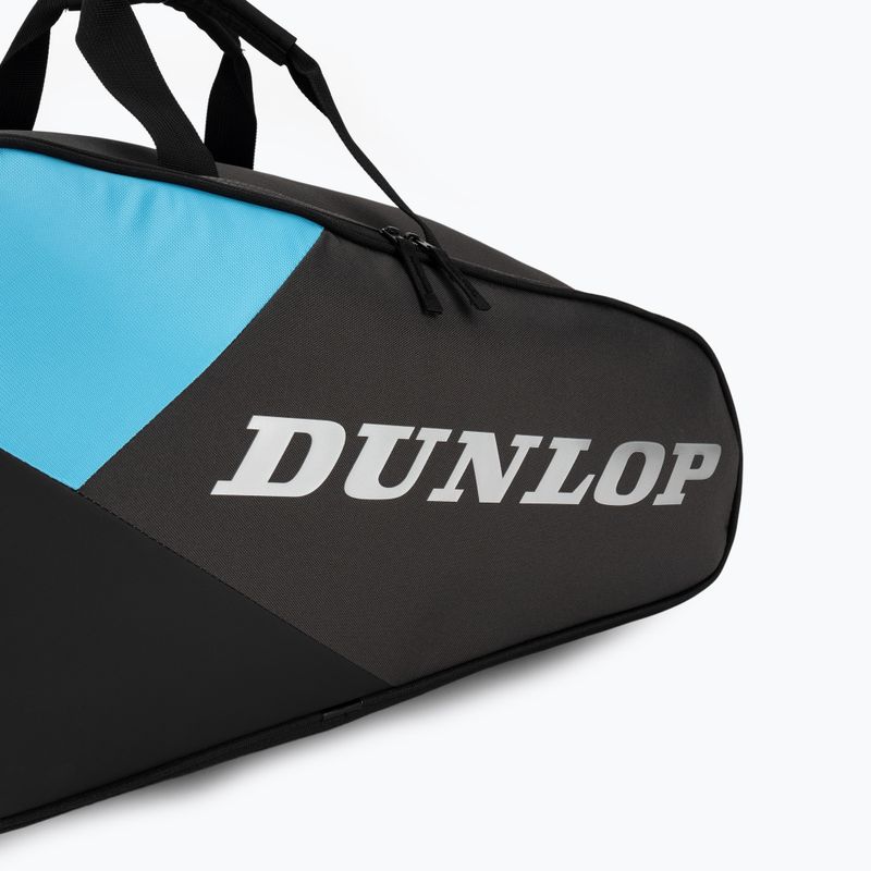 Padel bag Dunlop Padel FX Team black/cyan/gun metal 7