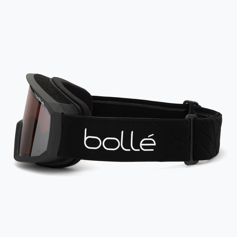 Bollé Y7 OTG black matte/vermillon gun ski goggles 4