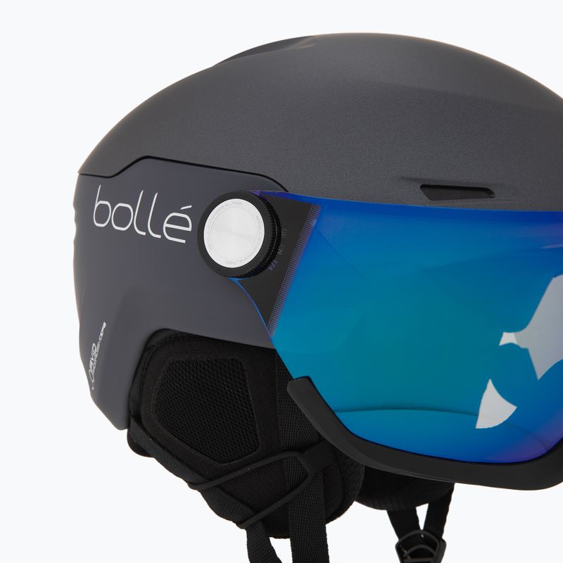 Ski helmet Bollé V-Ryft Pure grey matte/photochromic blue 8