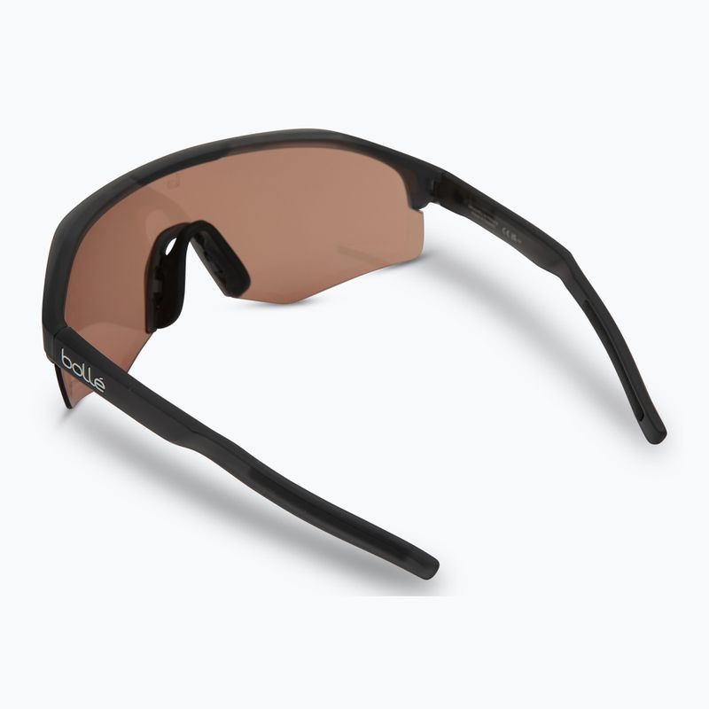 Bollé Lightshifter XL black frost/phantom brown red photochromic sunglasses 2