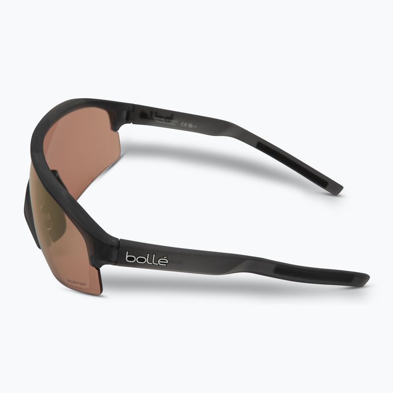 Bollé Lightshifter XL black frost/phantom brown red photochromic sunglasses 4