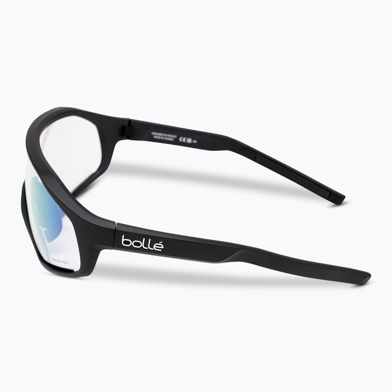 Bollé Shifter black matte/phantom clear green photochromic sunglasses 4