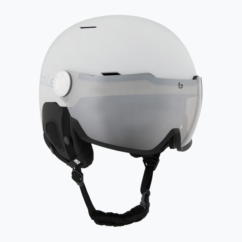 Bollé Might Visor off white matte/brown gun ski helmet