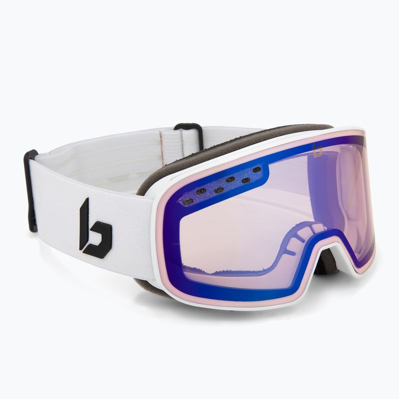 Ski goggles Bollé Nevada Small offwhite matte/phantom vermillon blue photochromic