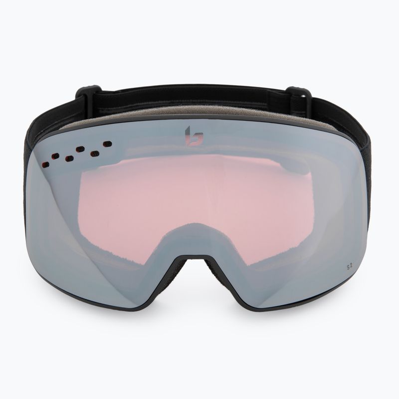 Bollé Nevada Small black corp matte/vermillon gun ski goggles 2