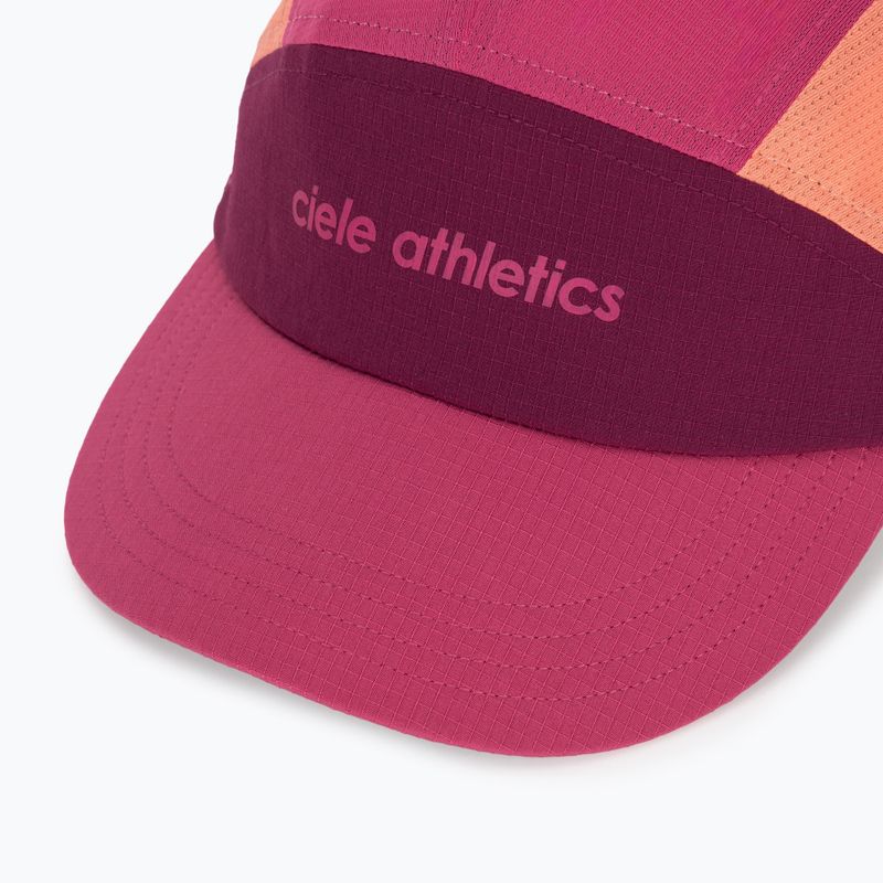 Baseball cap Ciele Athletics FSTCap SC Field Iconic SL mulberry bocasana 3
