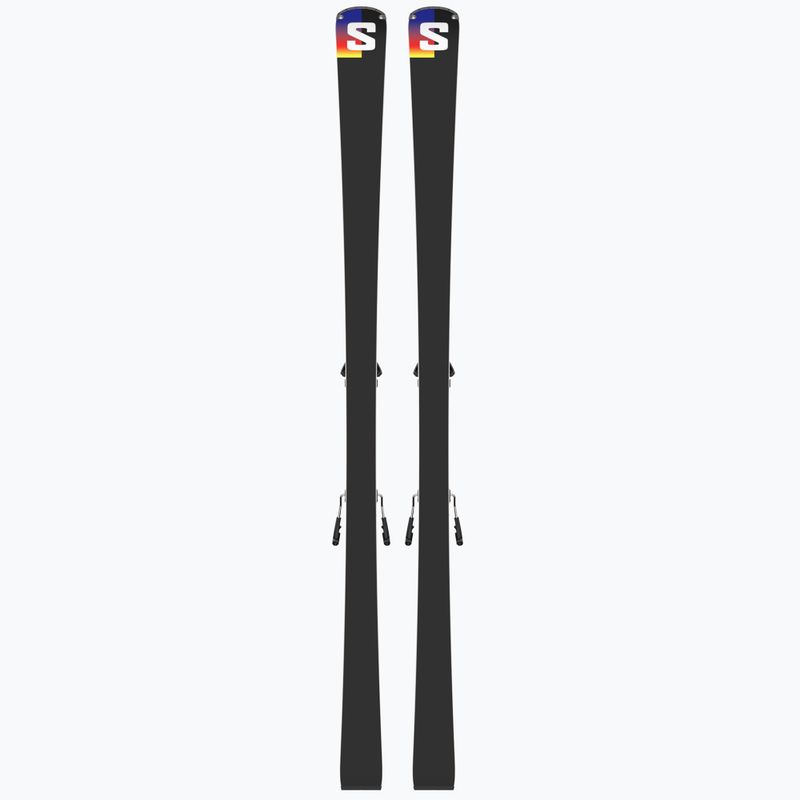 Salomon S Race GS 10 + M12 GW blue and white downhill skis L47038300 11