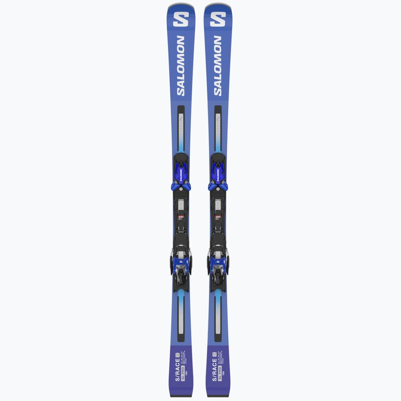 Salomon S Race SL Pro + X12 TL GW downhill skis blue L47037800 10