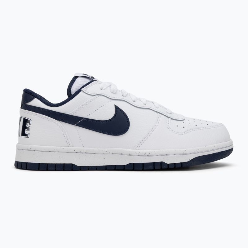 Men's shoes Nike Big Low white/midnight navy 2