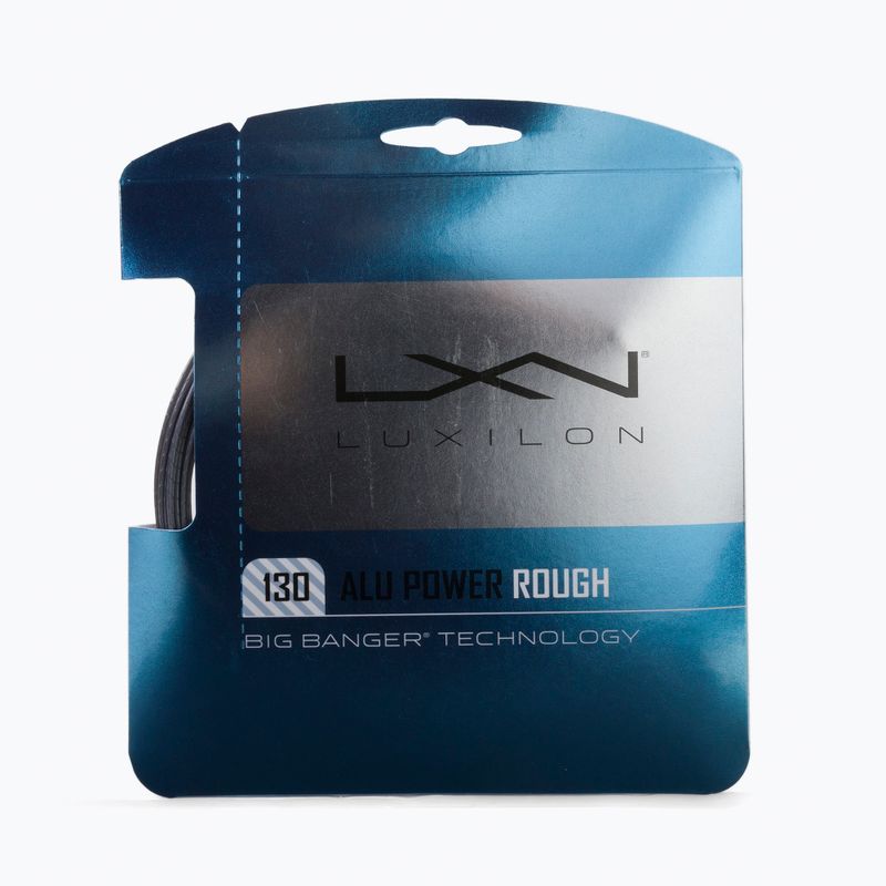 Tennis string Luxilon Alu Power Rough 130 12.2 m silver WR8302701