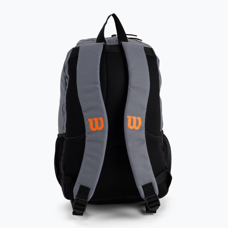 Wilson Team tennis backpack grey-orange WR8009901 3