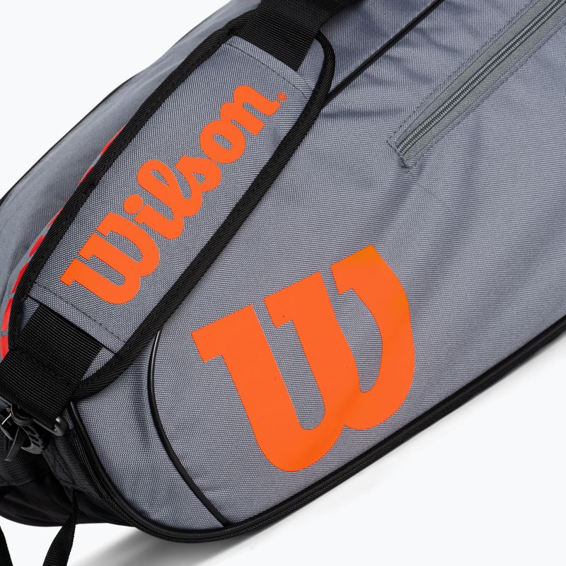 Wilson Team 6PK tennis bag grey WR8009801 5