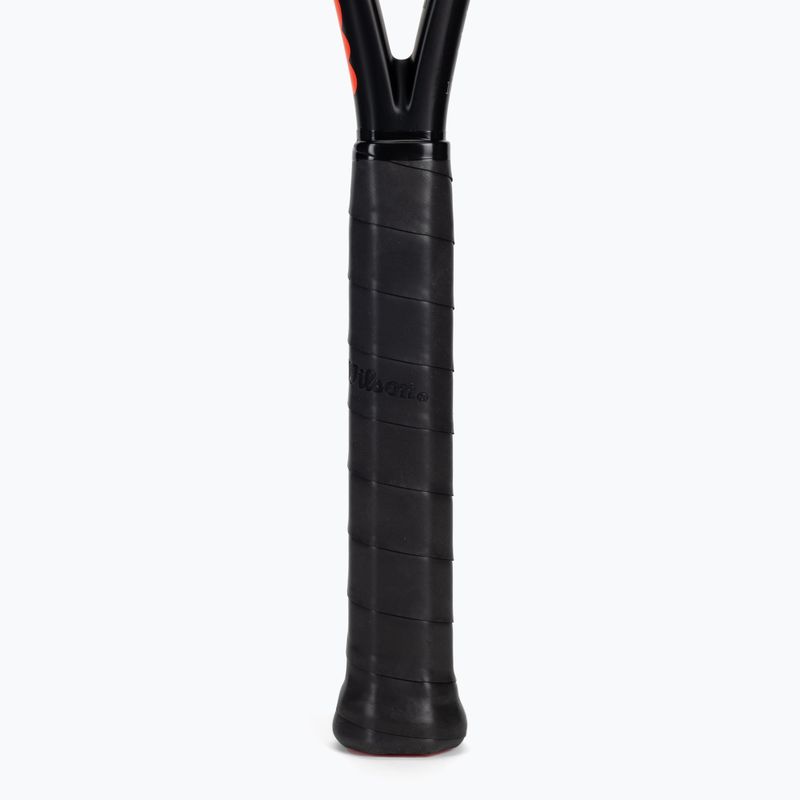 Wilson Burn 100Ls V4.0 tennis racket black and orange WR044910U 4