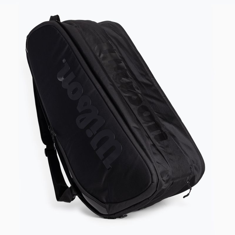 Wilson Super Tour 15 PK Pro Staff tennis bag black WR8010401 3