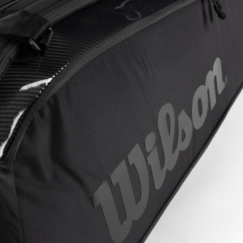 Wilson Super Tour 9 PK Pro Staff tennis bag black WR8010601 5