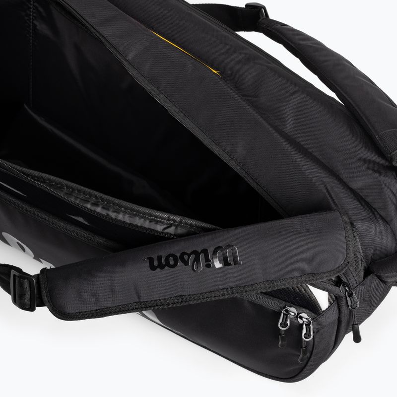 Wilson Super Tour 9 PK Pro Staff tennis bag black WR8010601 6