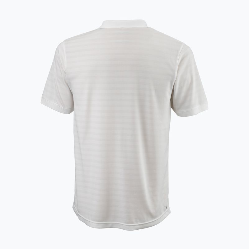 Men's tennis shirt Wilson Stripe Polo white WRA789703 2
