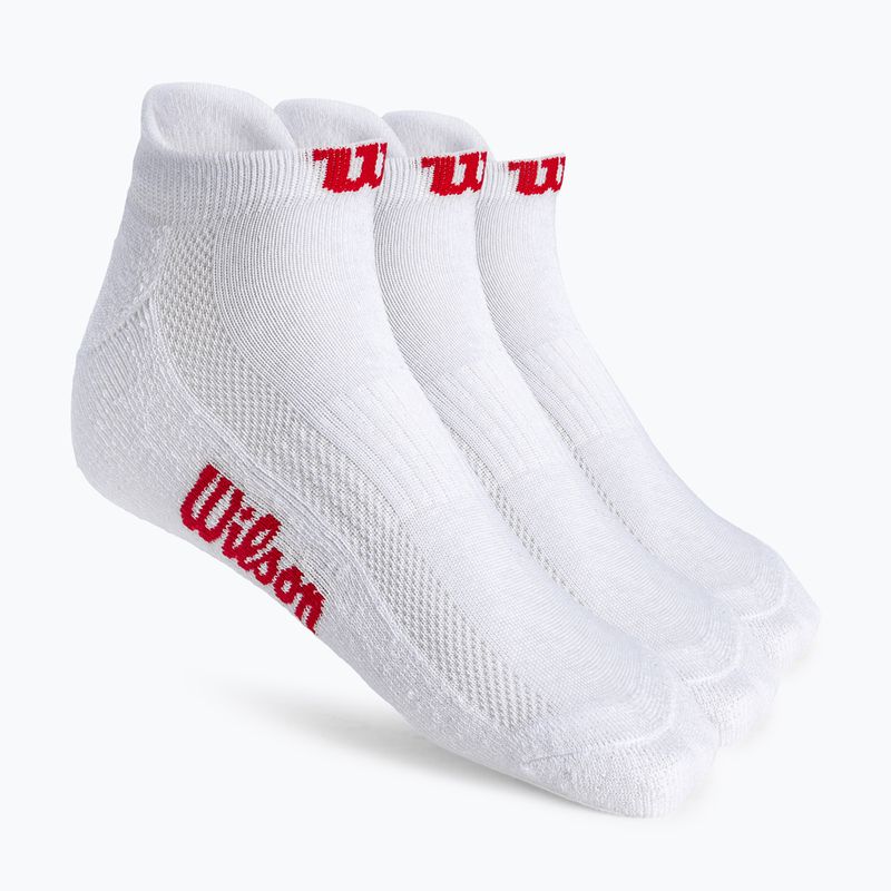 Women's tennis socks Wilson No Show 3 pairs white WRA803301